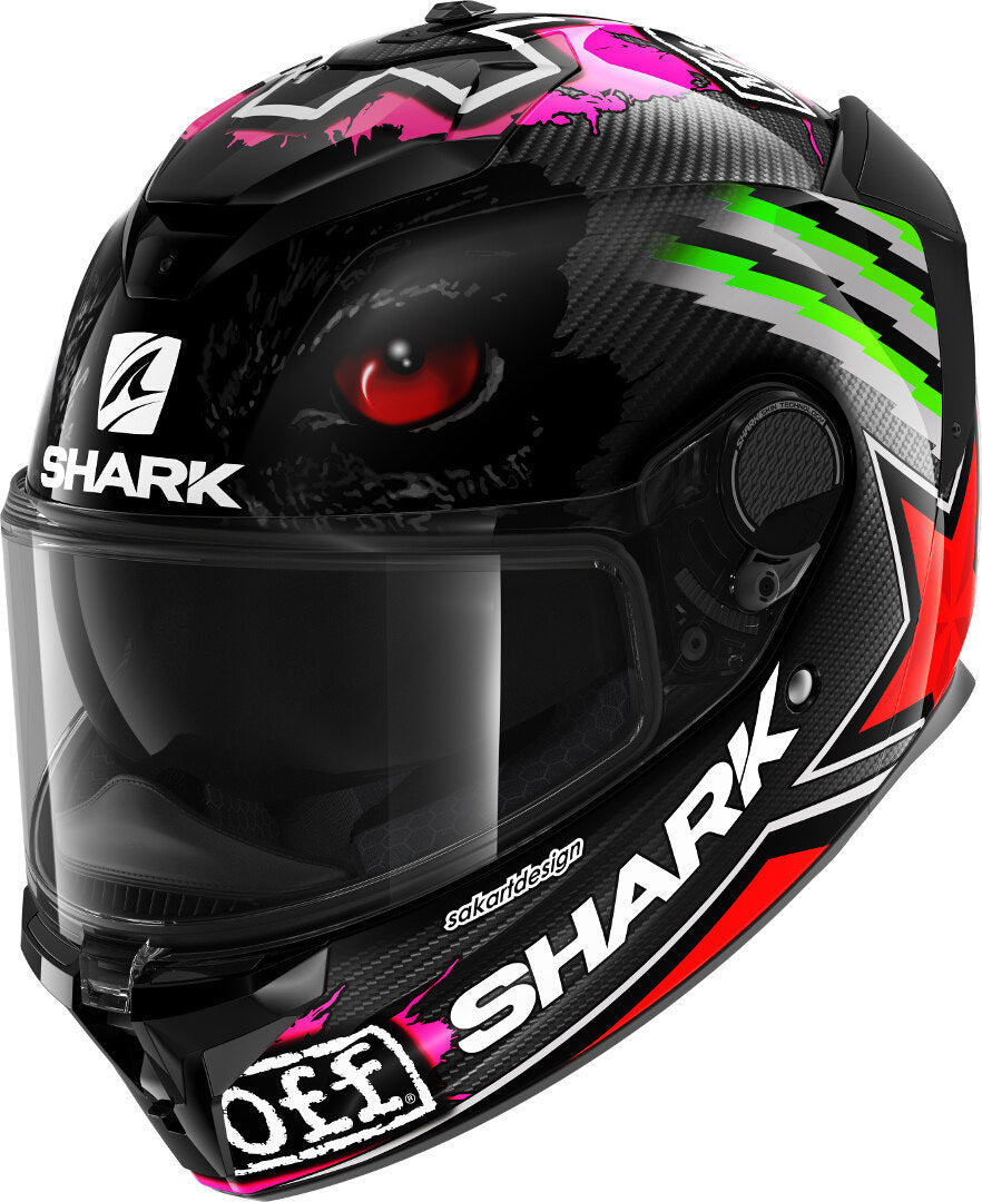 CASCO INTEGRALE SHARK SPARTAN GT CARBON REDDING