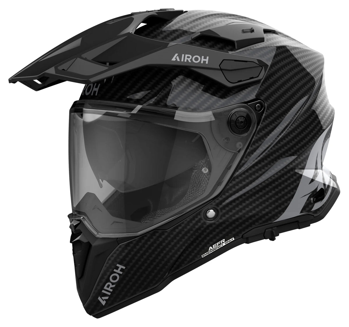 CASCO AIROH COMMANDER 2 CARBONIO