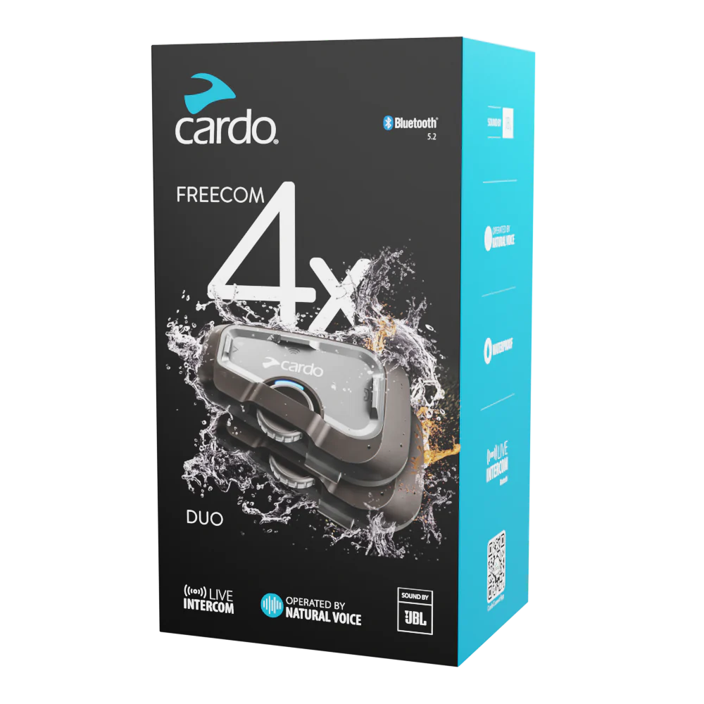 CARDO FREECOM 4X DUO - INTERFONO MOTO