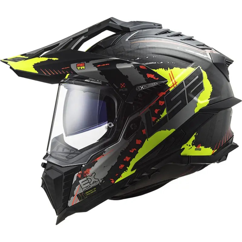 CASCO INTEGRALE LS2 MX701 EXPLORER CARBONIO ECE 2206