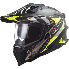 CASCO INTEGRALE LS2 MX701 EXPLORER CARBONIO ECE 2206