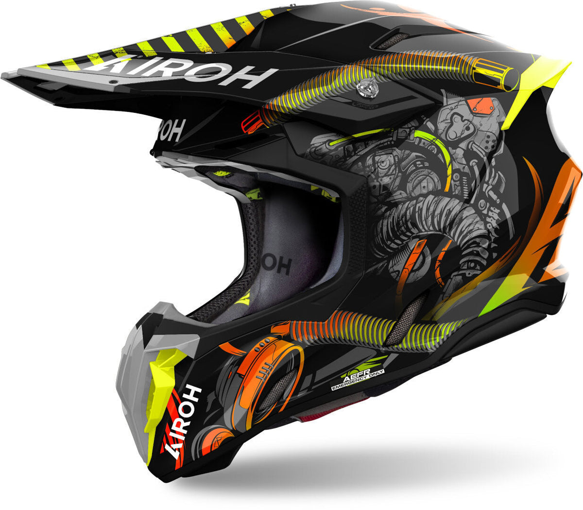 CASCO CROSS AIROH TWISTER 3.0