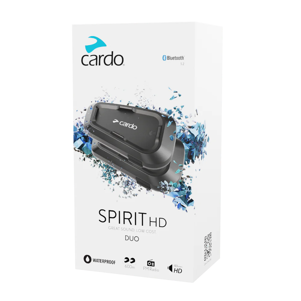 CARDO SPIRIT HD DUO - INTERFONO MOTO