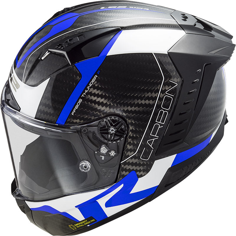 CASCO INTEGRALE LS2 THUNDER CARBONIO